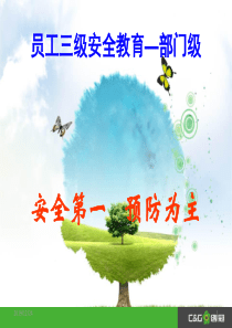 三级安全教育--部门级.
