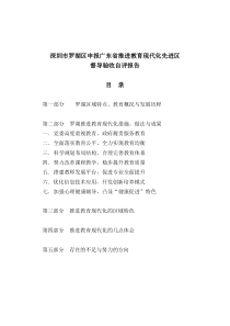 深圳市罗湖区申报广东省推进教育现代化先进区督导验收自评报告