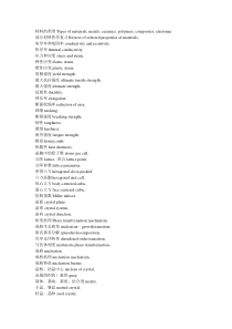 材料科学与工程专业