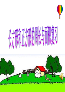长方形和正方形的周长与面积复习
