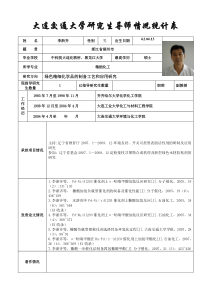 大连交通大学研究生导师情况统计表