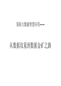 保险大数据应用31