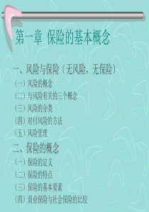保险学原理(上海财经大学周芳)