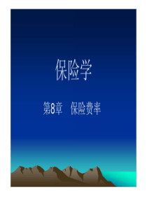 保险第8章