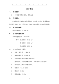 浦东之家开发建设项目计划书