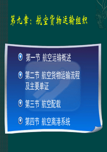 第9章_航空货物运输组织