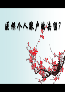 医疗保险个人账户去留问题
