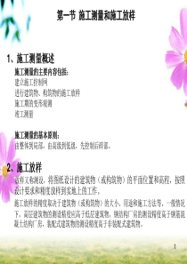 施工放样的基本方法.