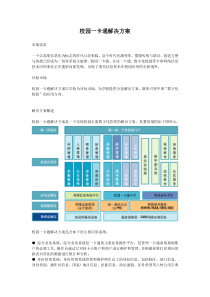 校园一卡通解决方案2