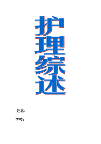 护理学综述论文范文