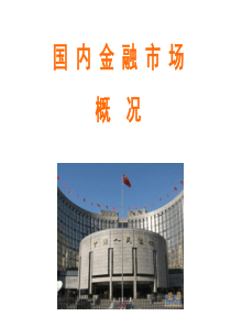 国内金融概况