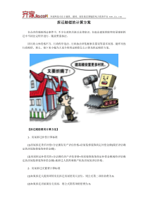 拆迁赔偿的计算方案