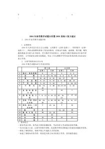 最给力2004年高考数学试题分析暨2005届高三复习建议