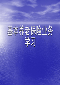 基本养老保险业务经办