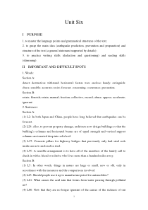 新视野3第6单元新视野大学英语教案