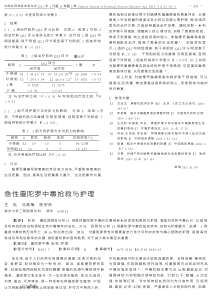 急性曼陀罗中毒抢救与护理