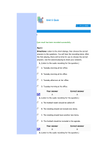 新视野大学英语视听说教程quiz5