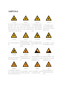 道路交通安全标志图解大全（PDF39页）
