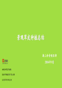 景观草皮种植总结