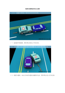 高清交通事故责任认定图