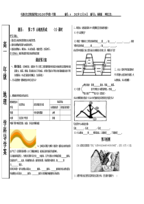 山地的形成(完整版)
