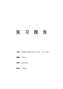 崔振宇实习报告