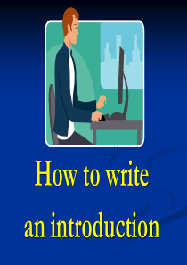 How-to-write-an-Introduction