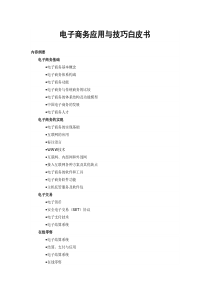 (宏丰)电子商务应用与技巧白皮书