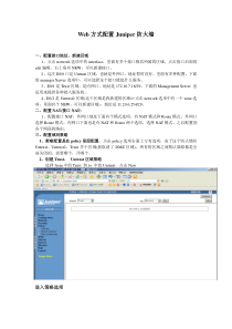 WEB界面配置Juniper-SSG-140的基本应用