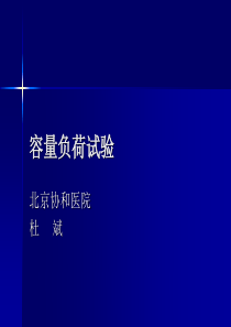 容量负荷试验.