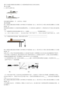 测摩擦力实验专题