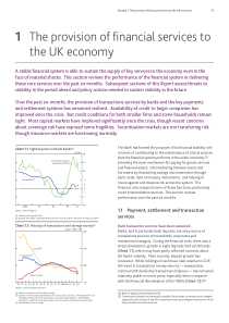 英国金融稳定报告 1 the provision of financial services