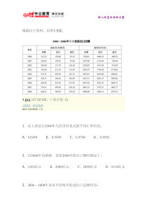 年四川省公务员考试行测数量关系模拟试题十六