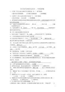 外国美术史习题_选择填空题答案1