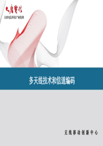 多天线技术和信道编码