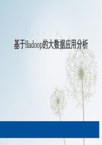基于Hadoop的大数据应用分析45