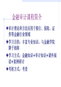金融审计