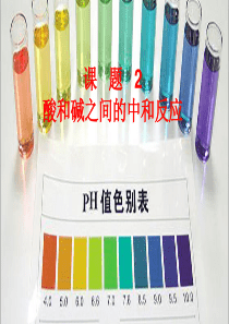 化学-人教版-九年级下酸和碱的中和反应