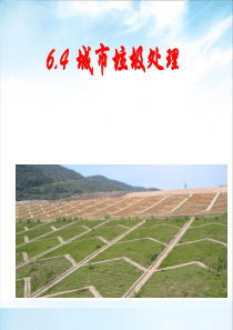 城市垃圾处理.