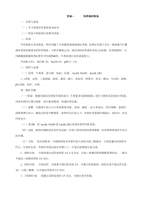 实验一培养基的制备