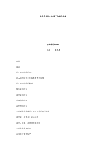 实业企业法人治理工作操作指南