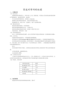 家庭对等网组建方案