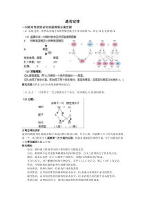 基因的传递规律一轮复习