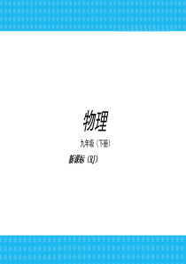 九年级物理复习精美课件(人教)