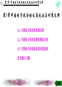 中国电子政务的发展现状与对策选择(ppt 67)