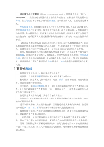 固定翼飞机或定翼机