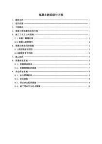 大西客专三部砼修补方案