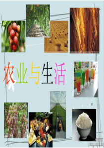 23农业和生活（PPT32页)