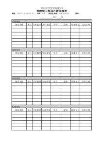 7.5.1-J02-04-F3 智能化工程部月物资清单