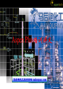 ASPEN PLUS入门教程 马后炮化工技术论坛